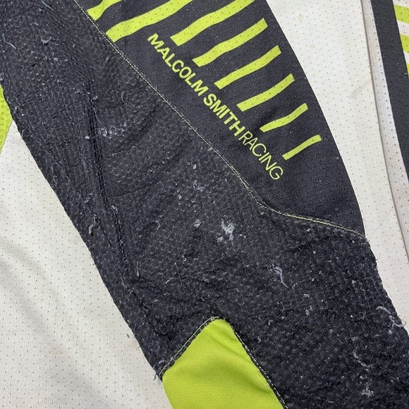 MSR Motocross Racing Jersey Mens XL Long Sleeve NXTAir Green White M5 - Picture 8 of 13